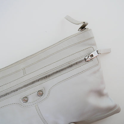 Balenciaga City Leather Clutch