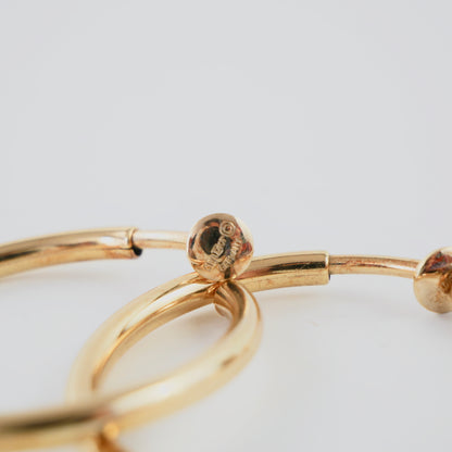 Christian Dior Vintage Hoops