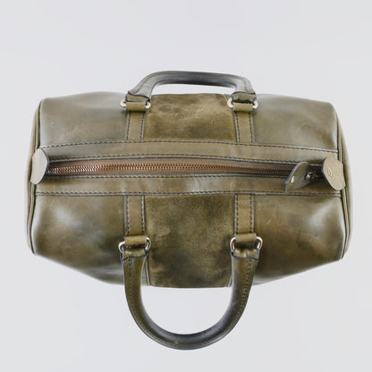 Dior Vintage Leather Boston Bag