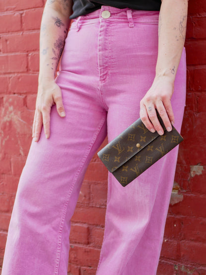 Louis Vuitton Vintage Monogram Sarah Wallet