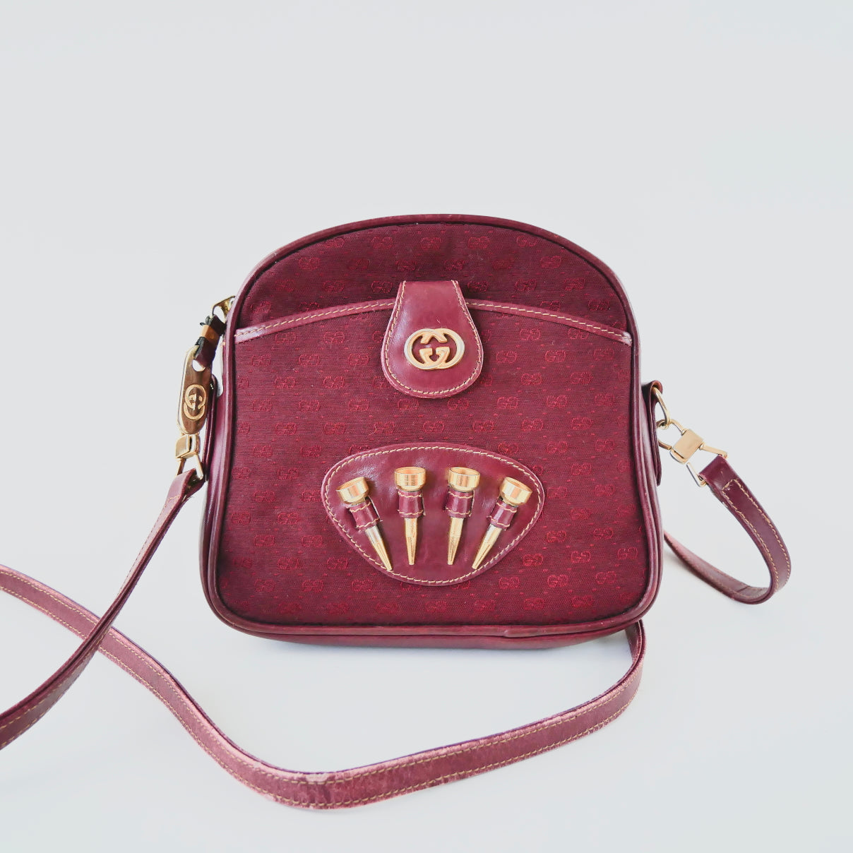 Gucci Vintage Micro Guccissima Golf Crossbody