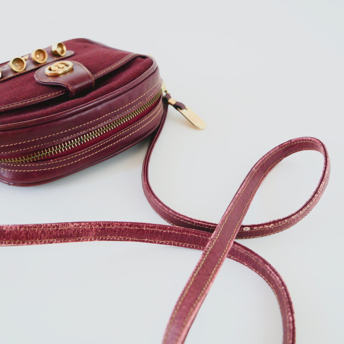 Gucci Vintage Micro Guccissima Golf Crossbody