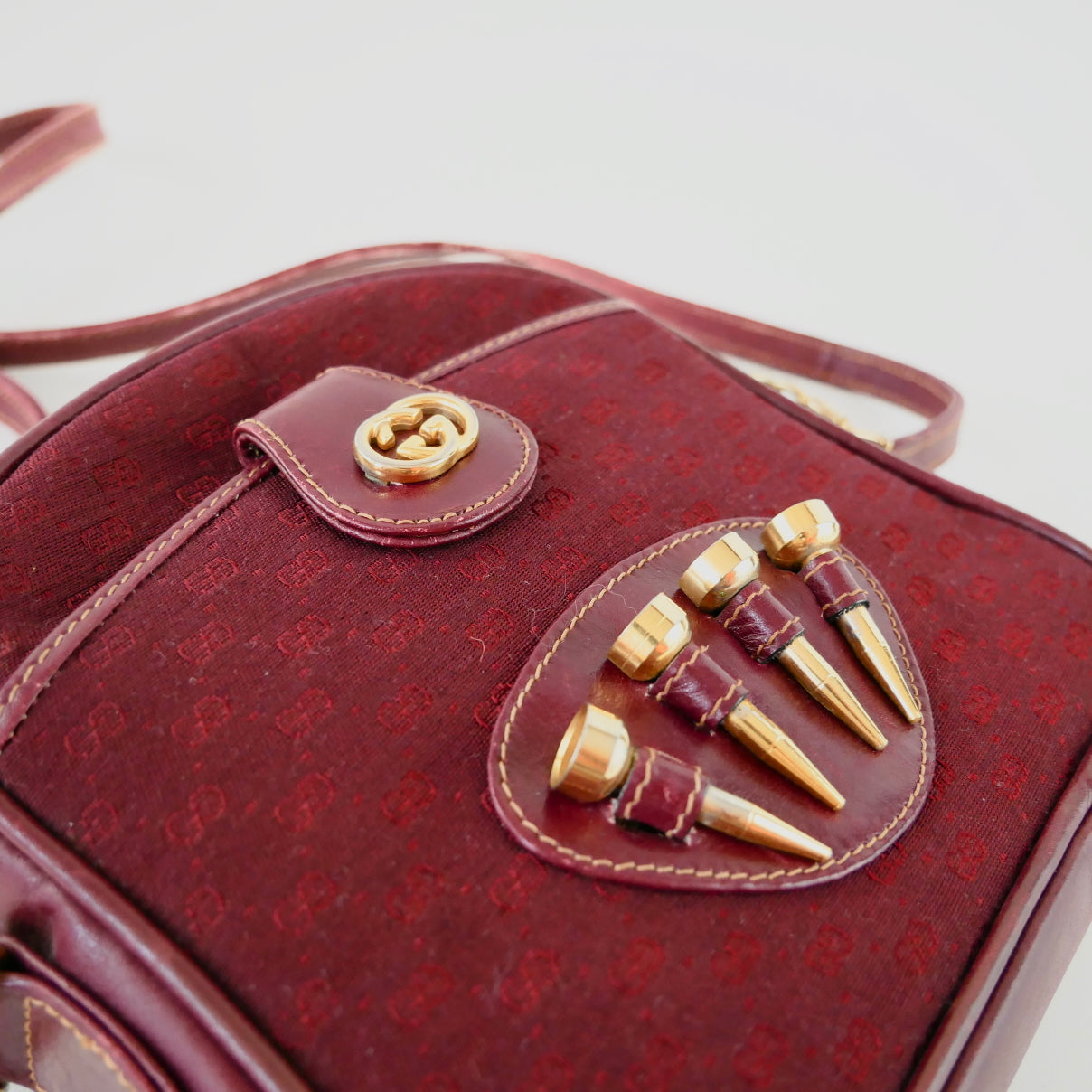 Gucci Vintage Micro Guccissima Golf Crossbody