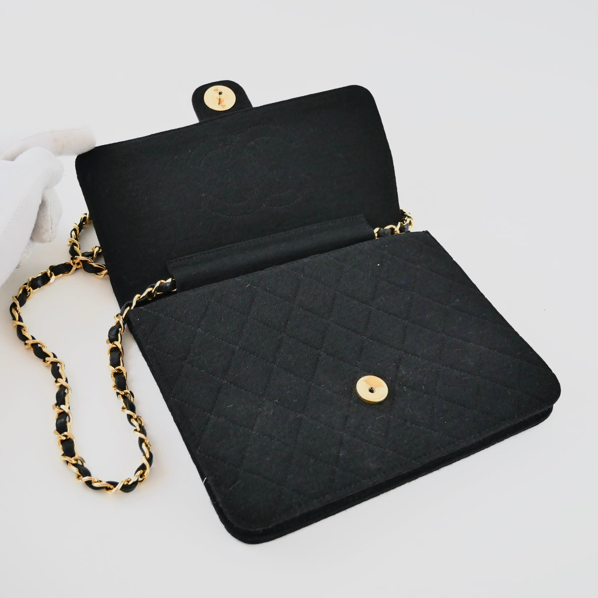 Chanel Jersey Classic Flap