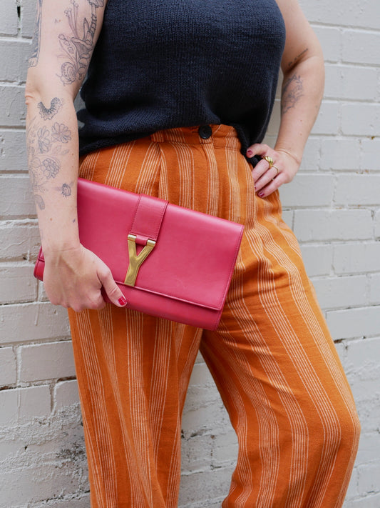 YSL Classic Y Clutch