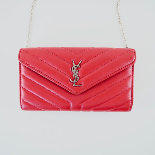 YSL Cassandre Quilted Wallet