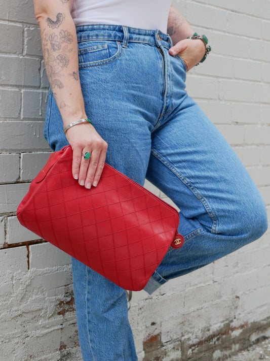Chanel Vintage Quilted Lambskin Bag
