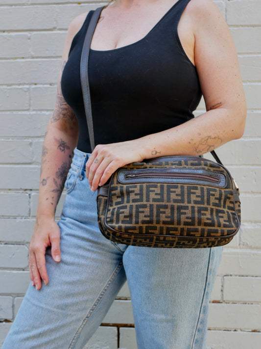 Fendi Vintage Zucca Crossbody