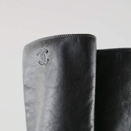 Chanel Leather Boots