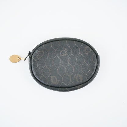 Christian Dior Vintage Honeycomb Coin/ Card Case