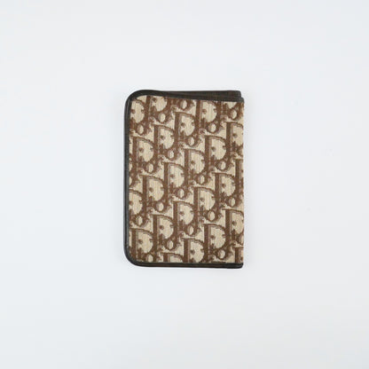 Christian Dior Vintage Canvas Trotter Travel Wallet