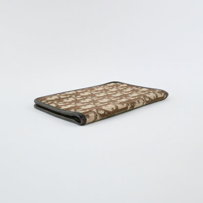 Christian Dior Vintage Canvas Trotter Travel Wallet