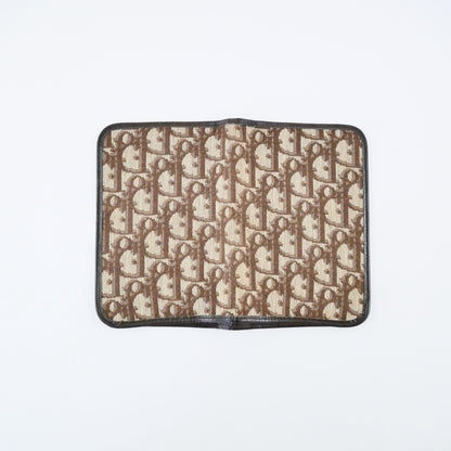 Christian Dior Vintage Canvas Trotter Travel Wallet