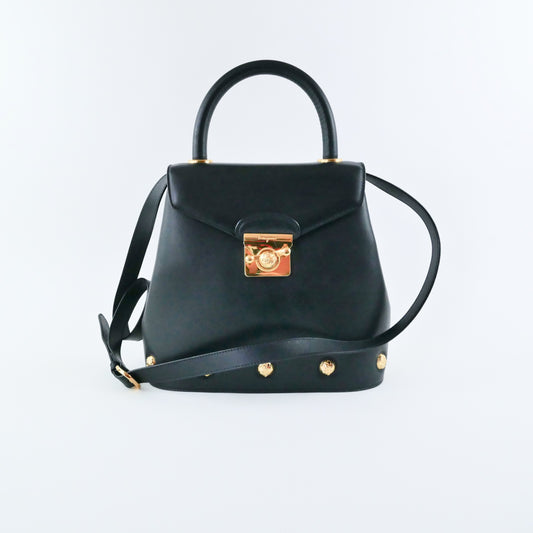 Salvatore Ferragamo Vintage Leather 2 Way