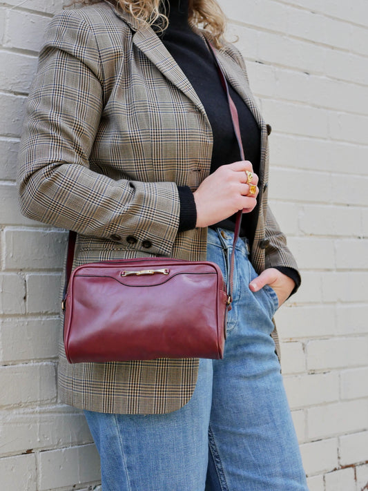 Celine Vintage Leather Crossbody