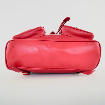 Gucci Vintage Bamboo Leather Backpack