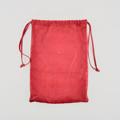 Chanel Vintage Quilted Lambskin Case