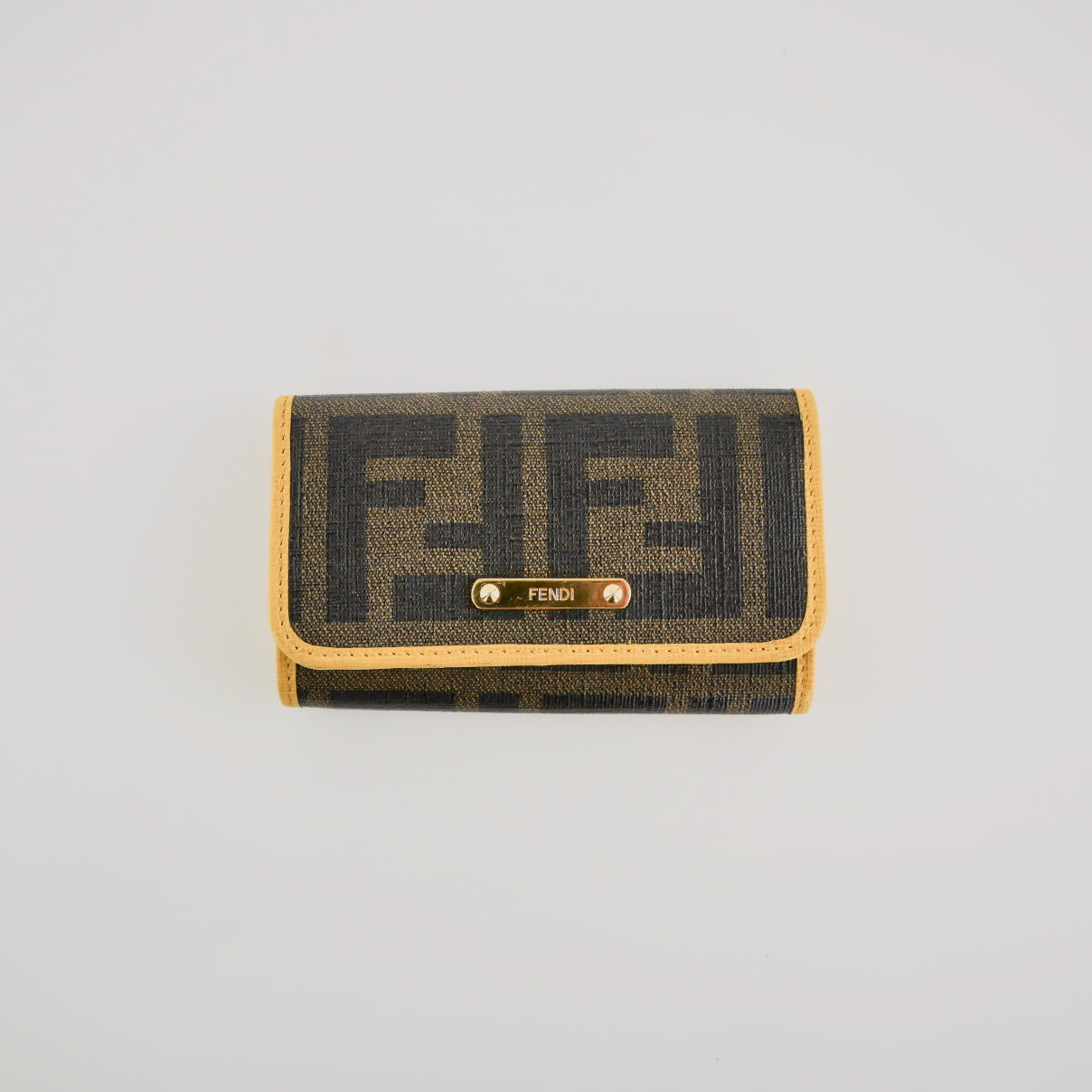 Fendi Zucca 6 Keyring