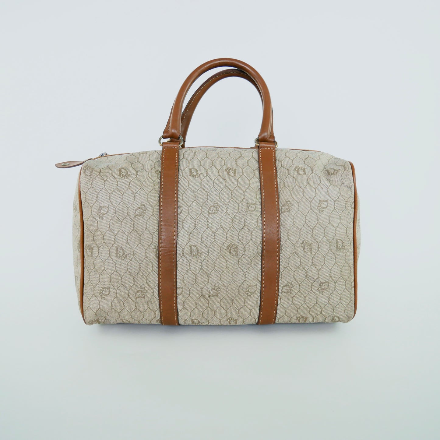 Dior Vintage Honeycomb Boston Bag