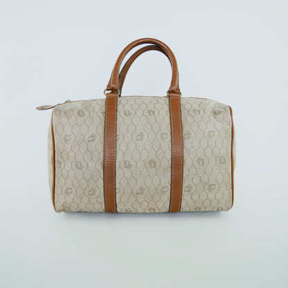 Dior Vintage Honeycomb Boston Bag