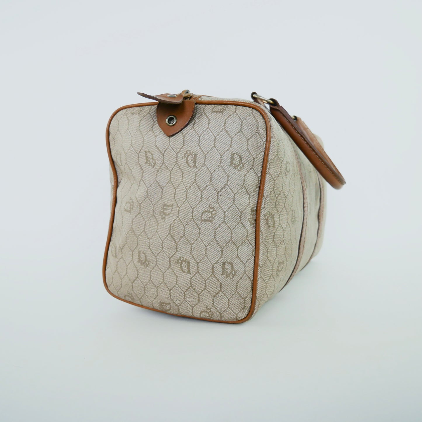 Dior Vintage Honeycomb Boston Bag