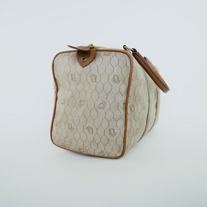 Dior Vintage Honeycomb Boston Bag