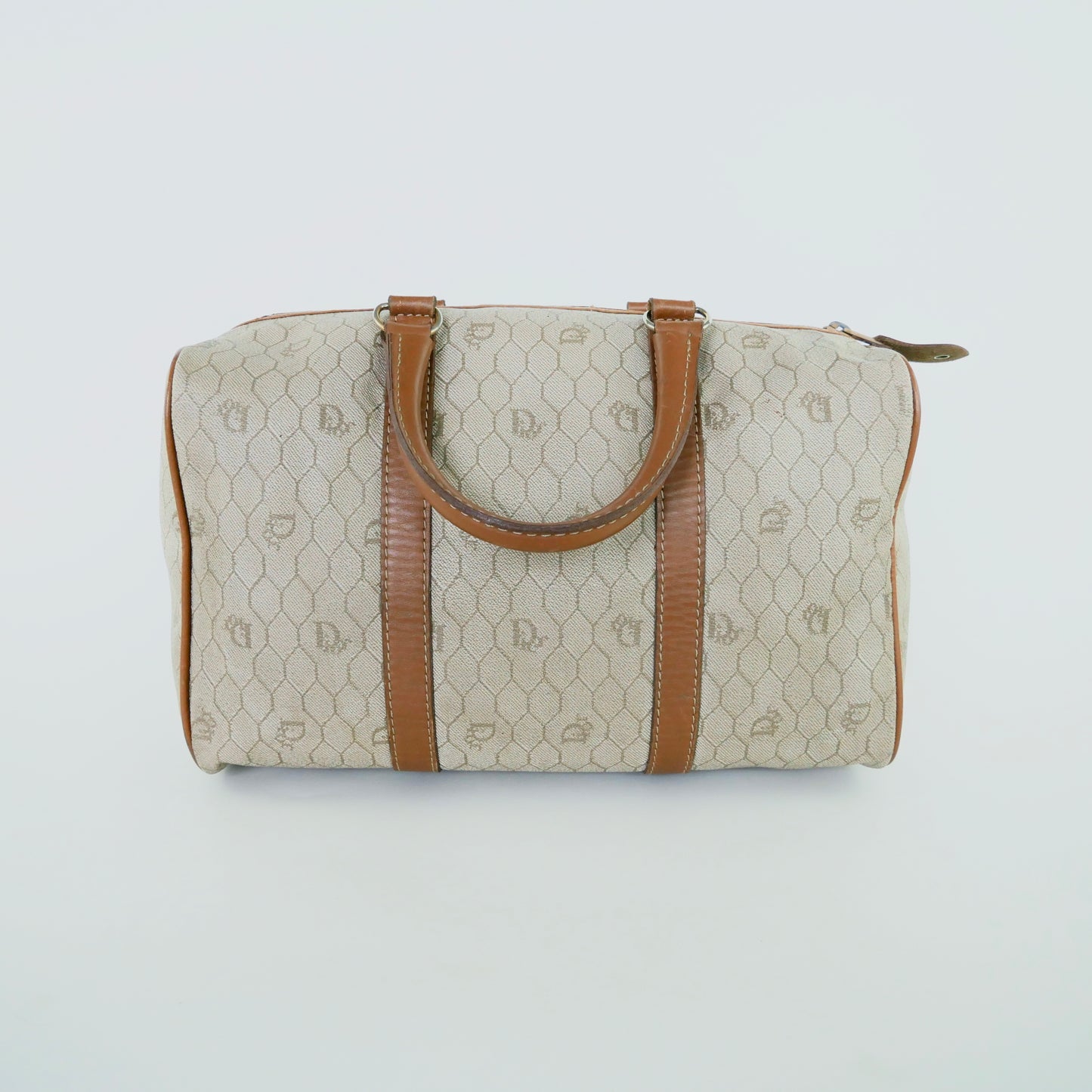 Dior Vintage Honeycomb Boston Bag