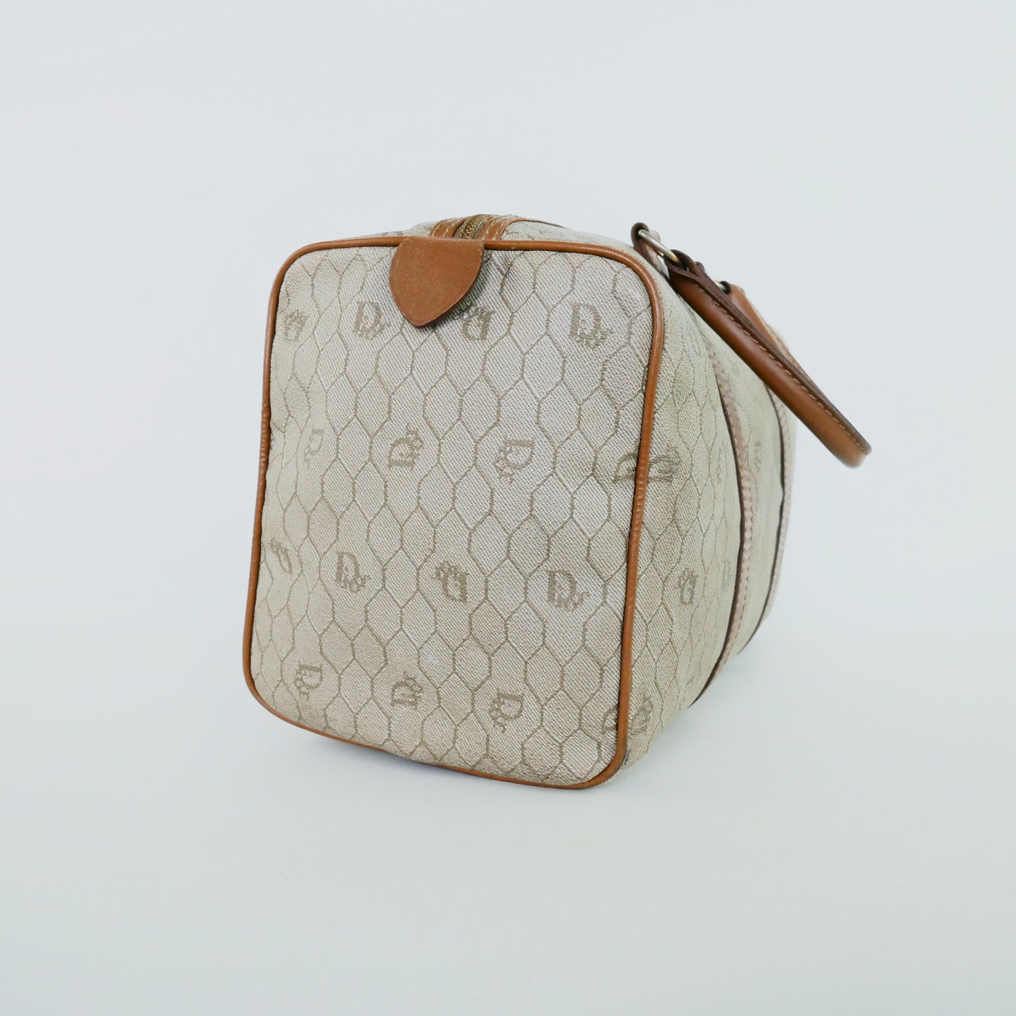 Dior Vintage Honeycomb Boston Bag