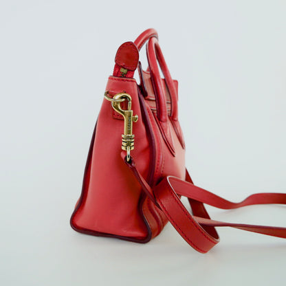 Celine Leather Nano Luggage