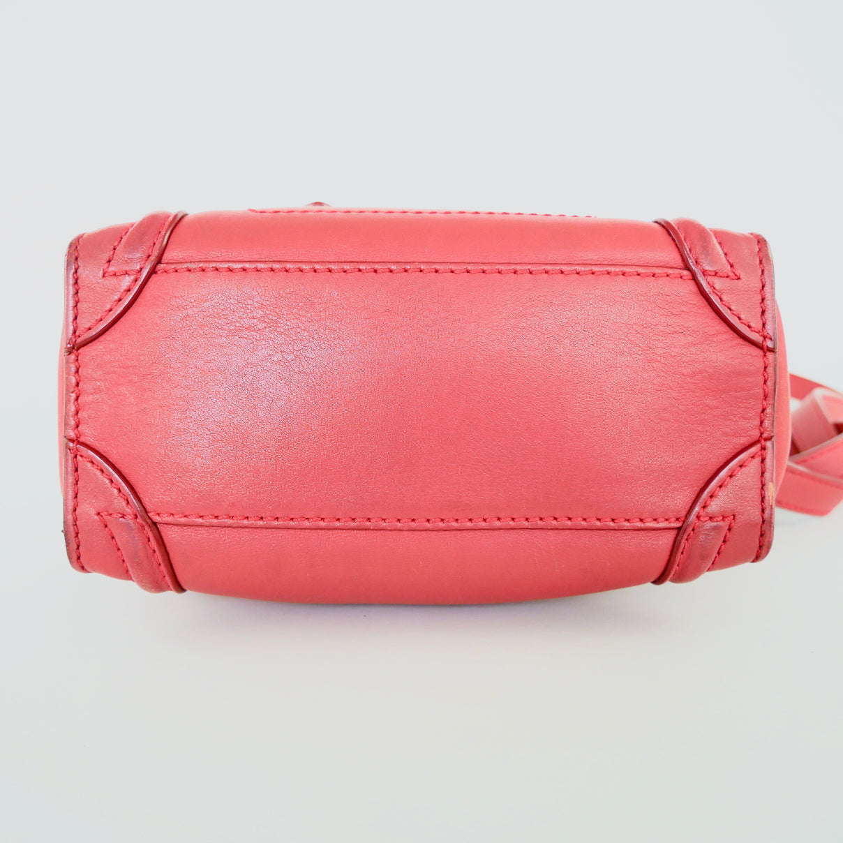 Celine Leather Nano Luggage