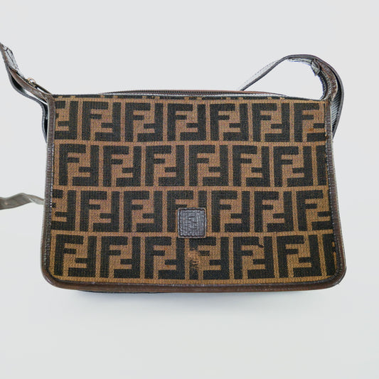 Fendi Zucca Vintage Accordion Bag