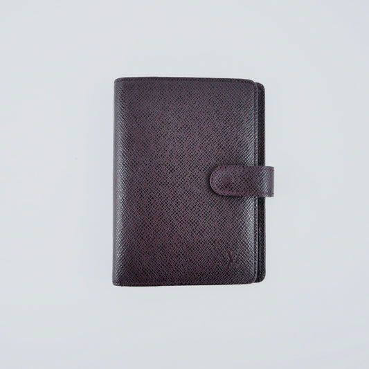 Louis Vuitton Vintage Taiga PM Agenda