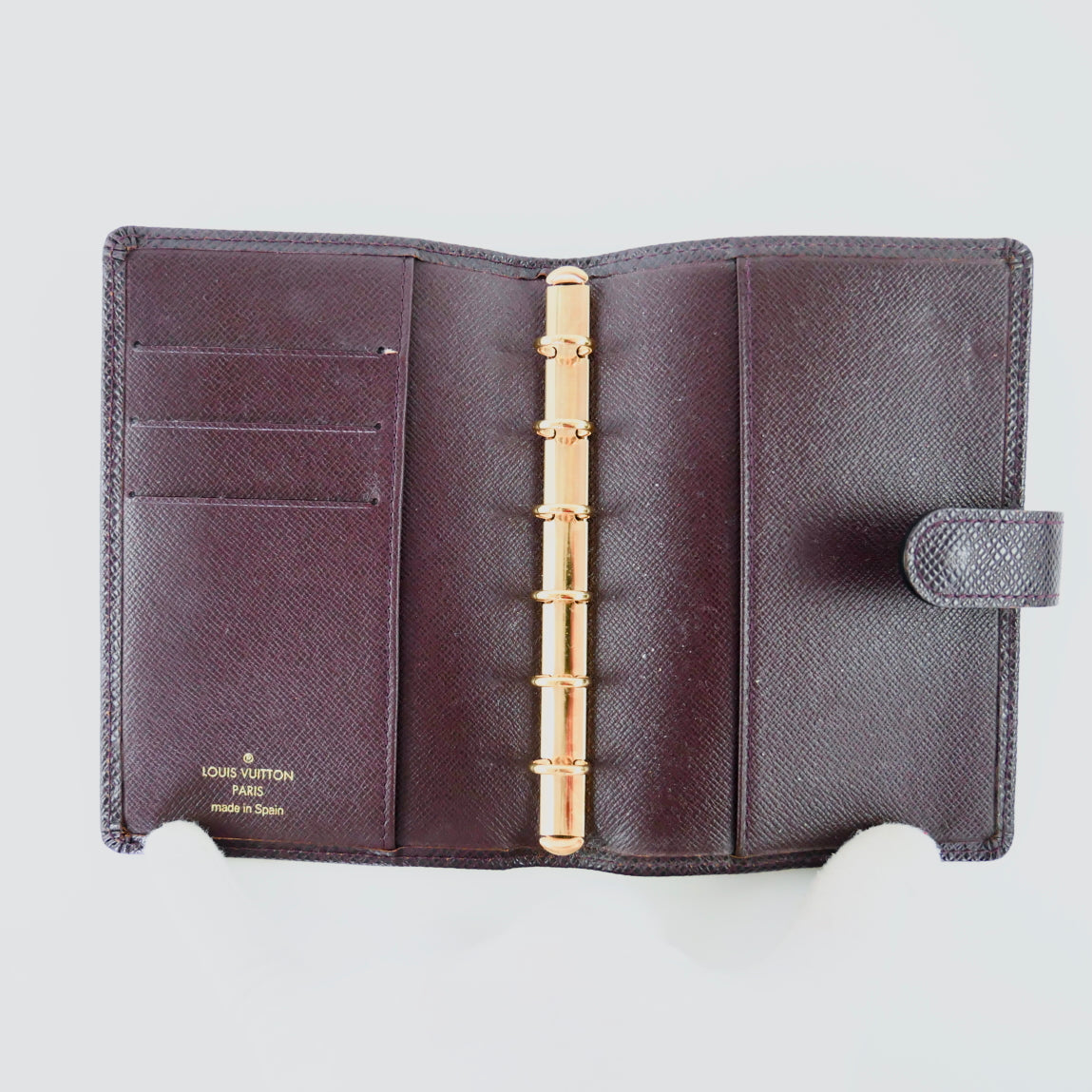 Louis Vuitton Vintage Taiga PM Agenda