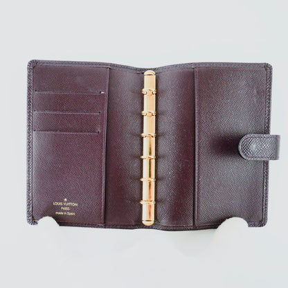 Louis Vuitton Vintage Taiga PM Agenda