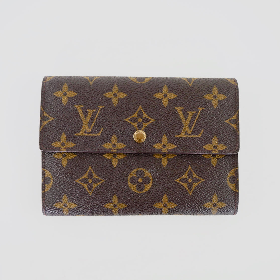Louis Vuitton Monogram Short Continental Wallet