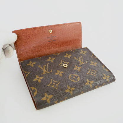 Louis Vuitton Monogram Short Continental Wallet