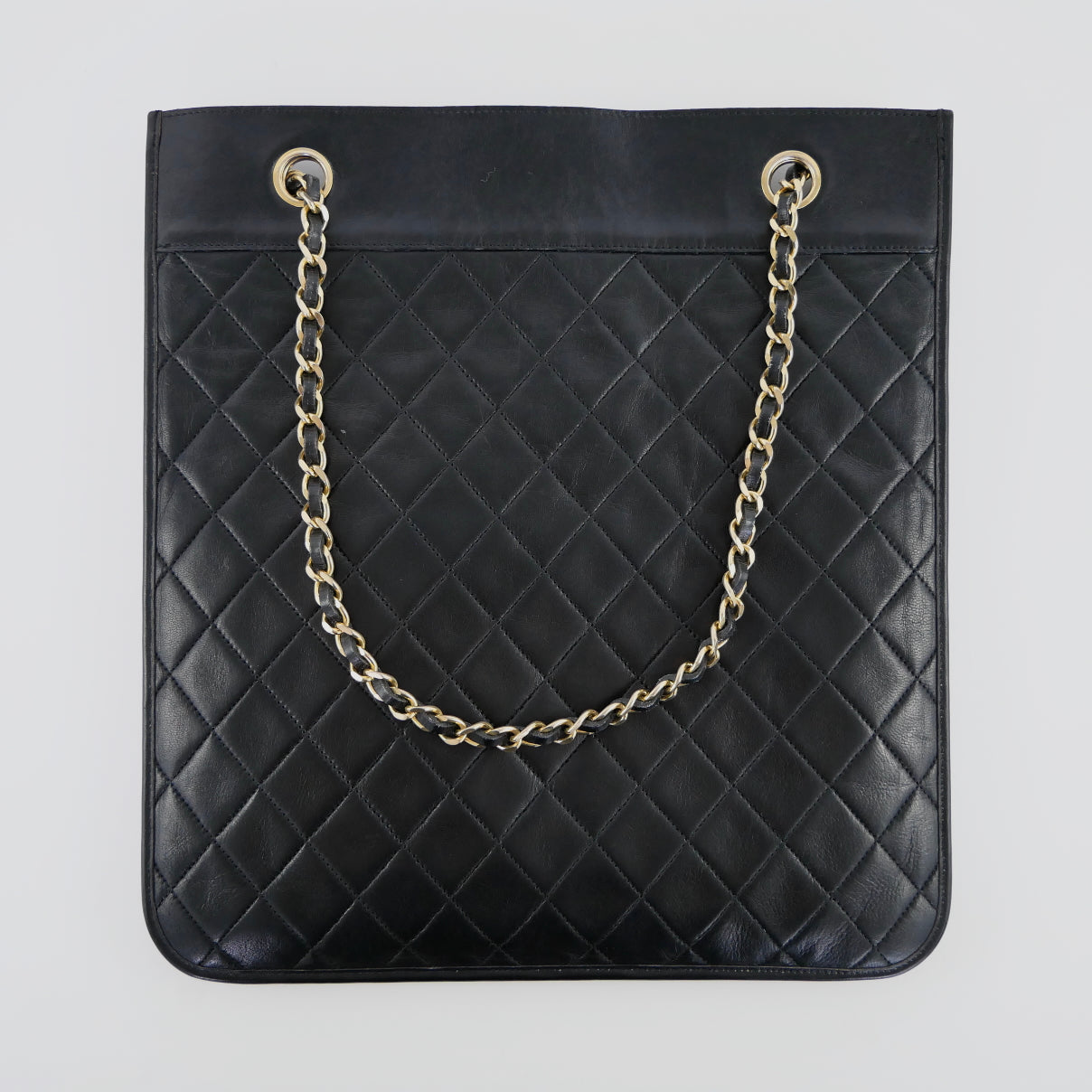 Chanel Vintage Quilted Lambskin Leather Bag