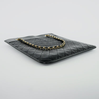 Chanel Vintage Quilted Lambskin Leather Bag