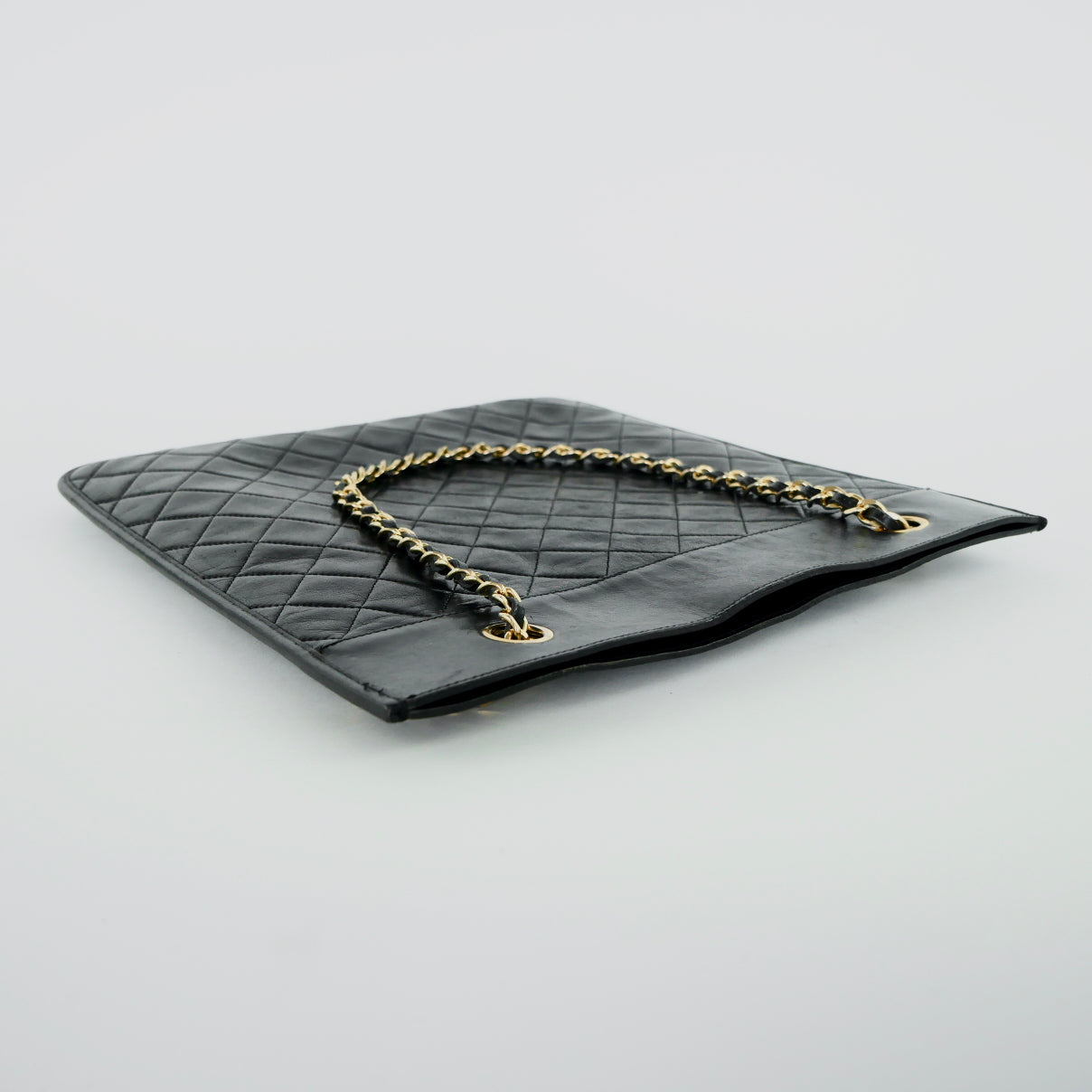Chanel Vintage Quilted Lambskin Leather Bag