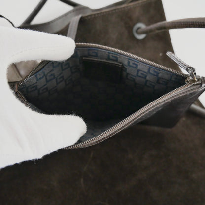 Gucci Suede Shoulder Bag