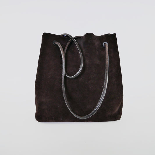 Gucci Suede Shoulder Bag