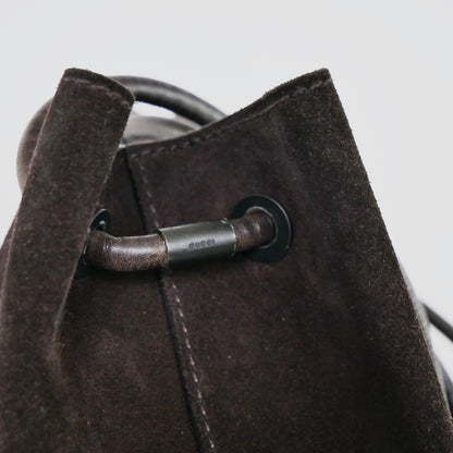 Gucci Suede Shoulder Bag