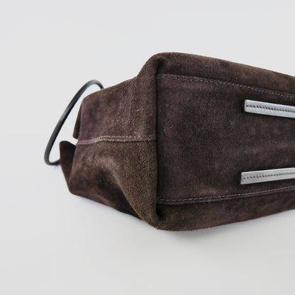 Gucci Suede Shoulder Bag