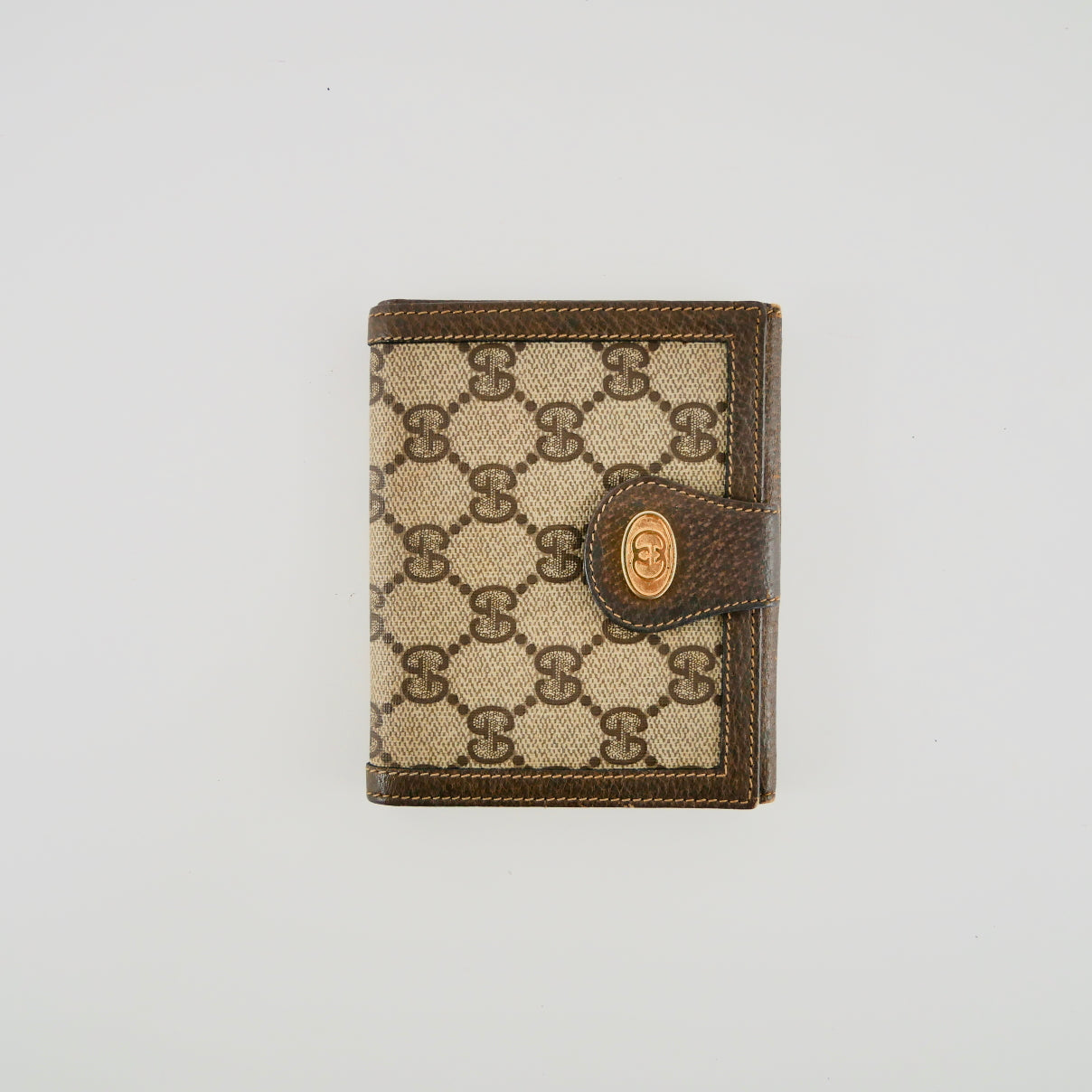 Gucci Vintage Supreme Canvas Wallet