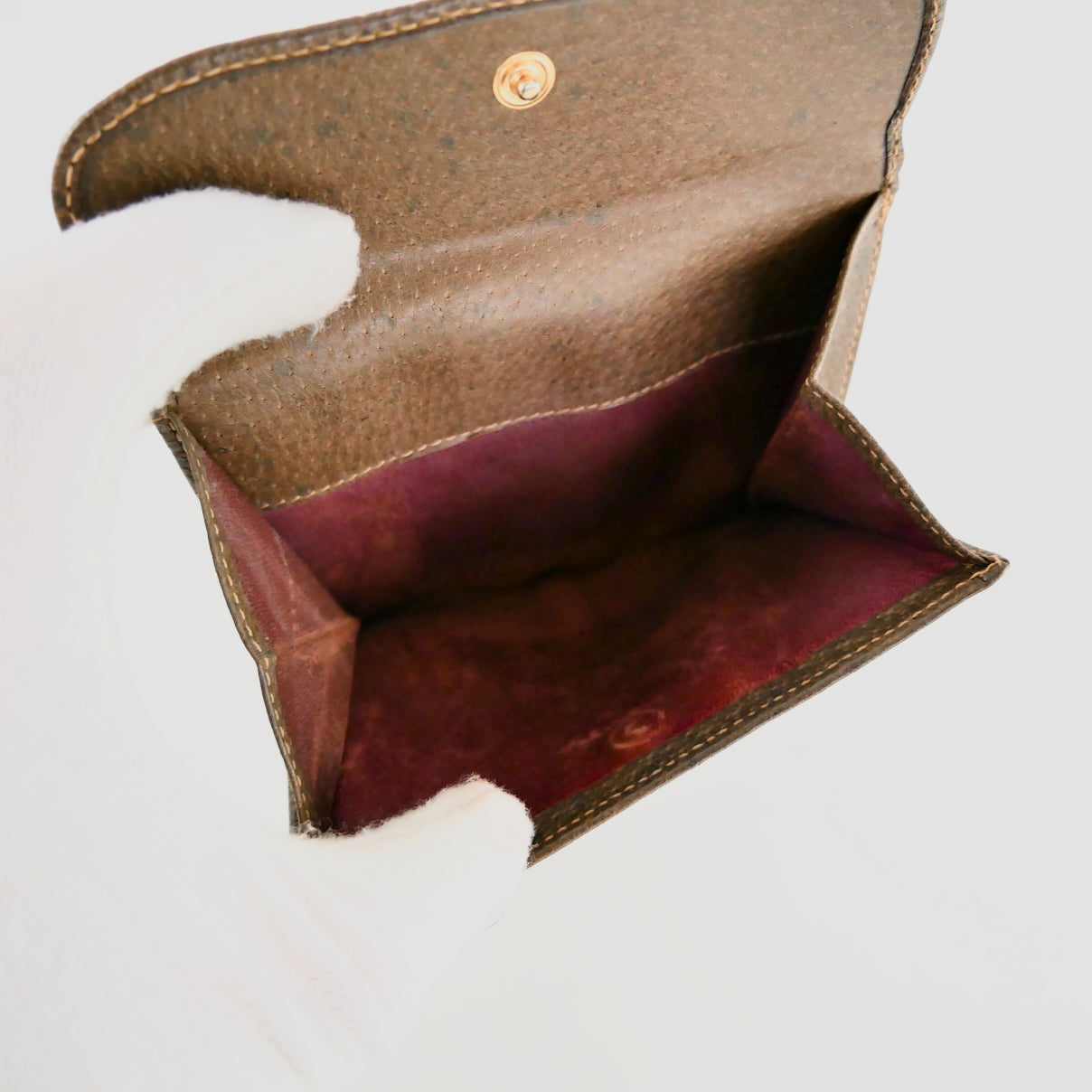 Gucci Vintage Supreme Canvas Wallet