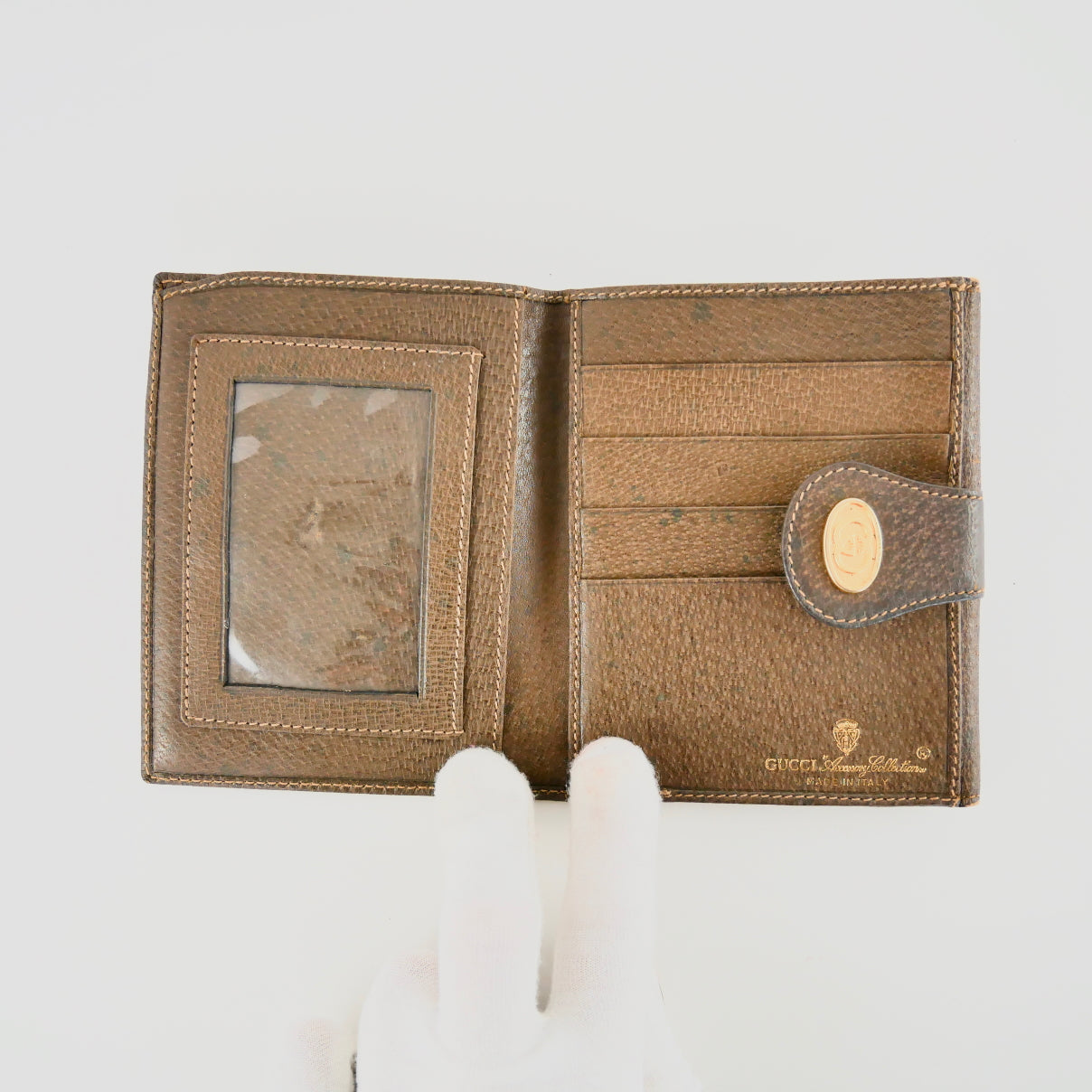 Gucci Vintage Supreme Canvas Wallet