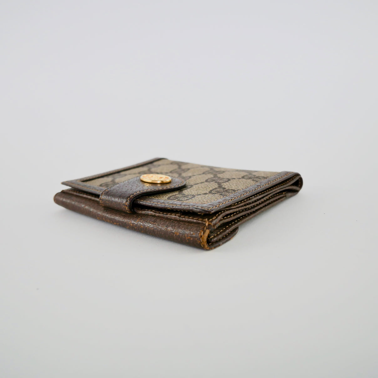 Gucci Vintage Supreme Canvas Wallet