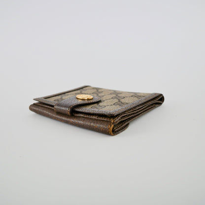 Gucci Vintage Supreme Canvas Wallet