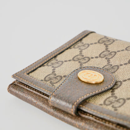 Gucci Vintage Supreme Canvas Wallet