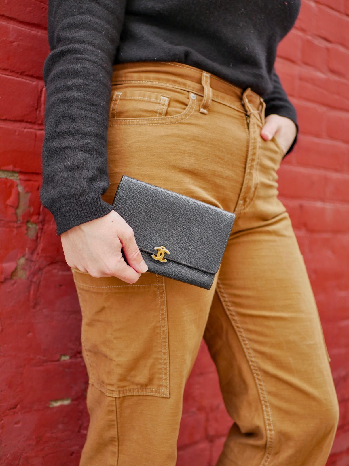 Chanel Caviar Wallet